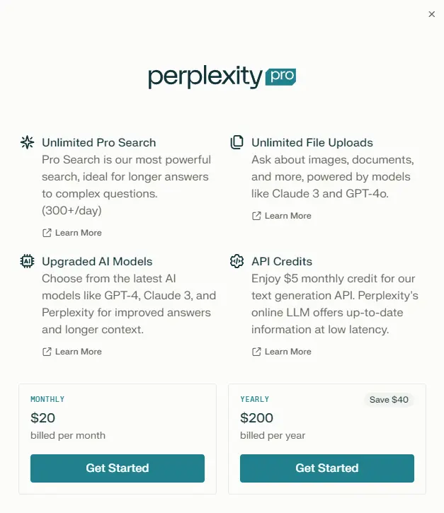 Perplexity Pro