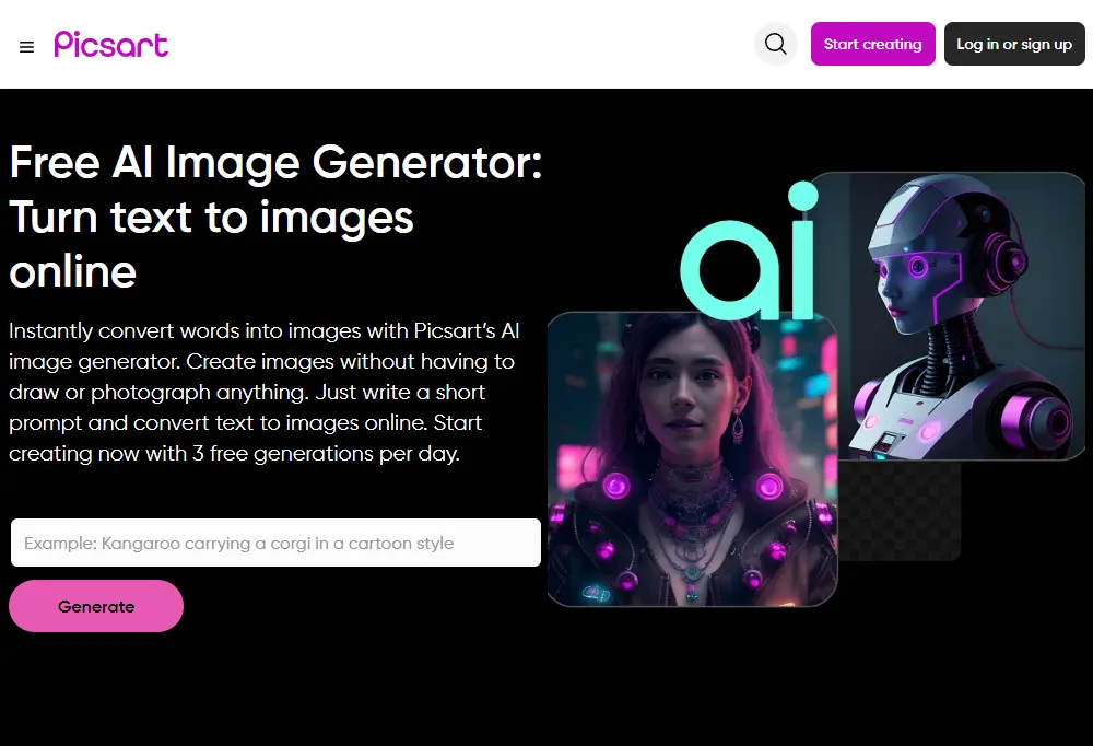 Picsart AI Image Generator