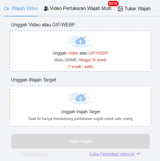 Wajah Video Remaker AI