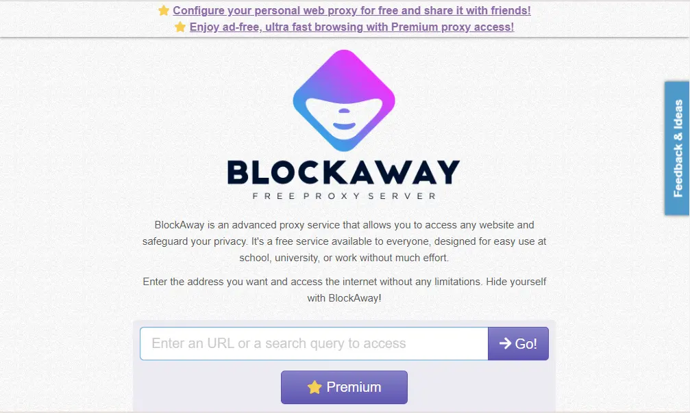 Blockaway Proxy