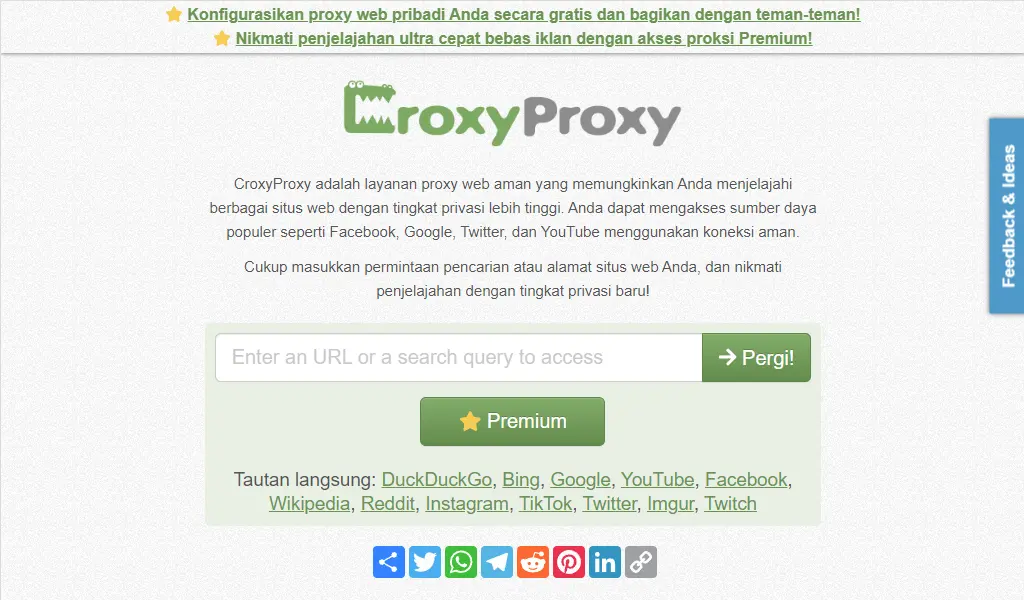 Croxyproxy Gratis