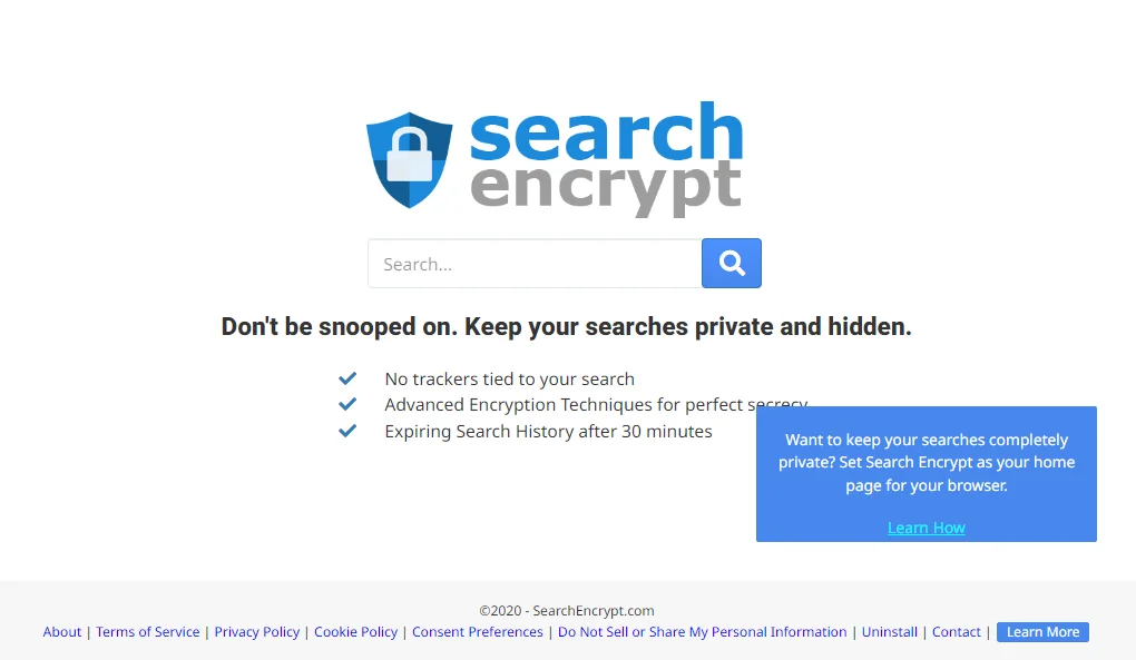 Search Encrypt