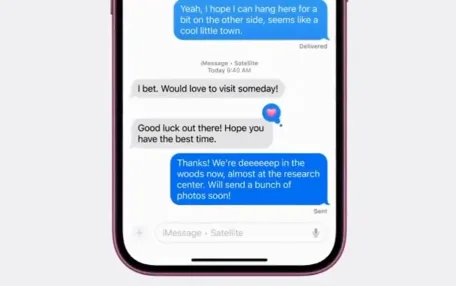 Via Satellite iOS 18.3