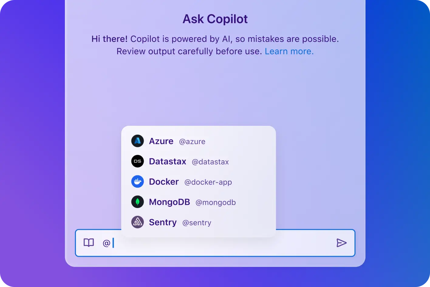 Github Copilot Output