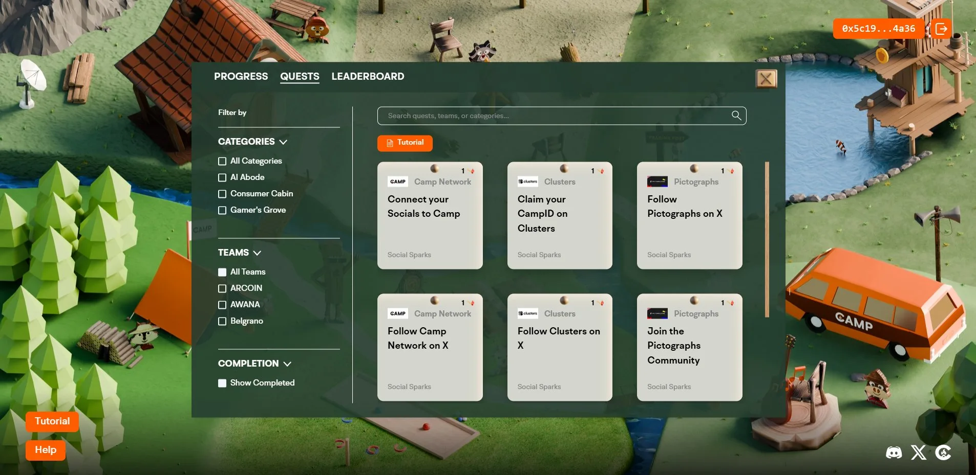 Testnet Portal Camp Network